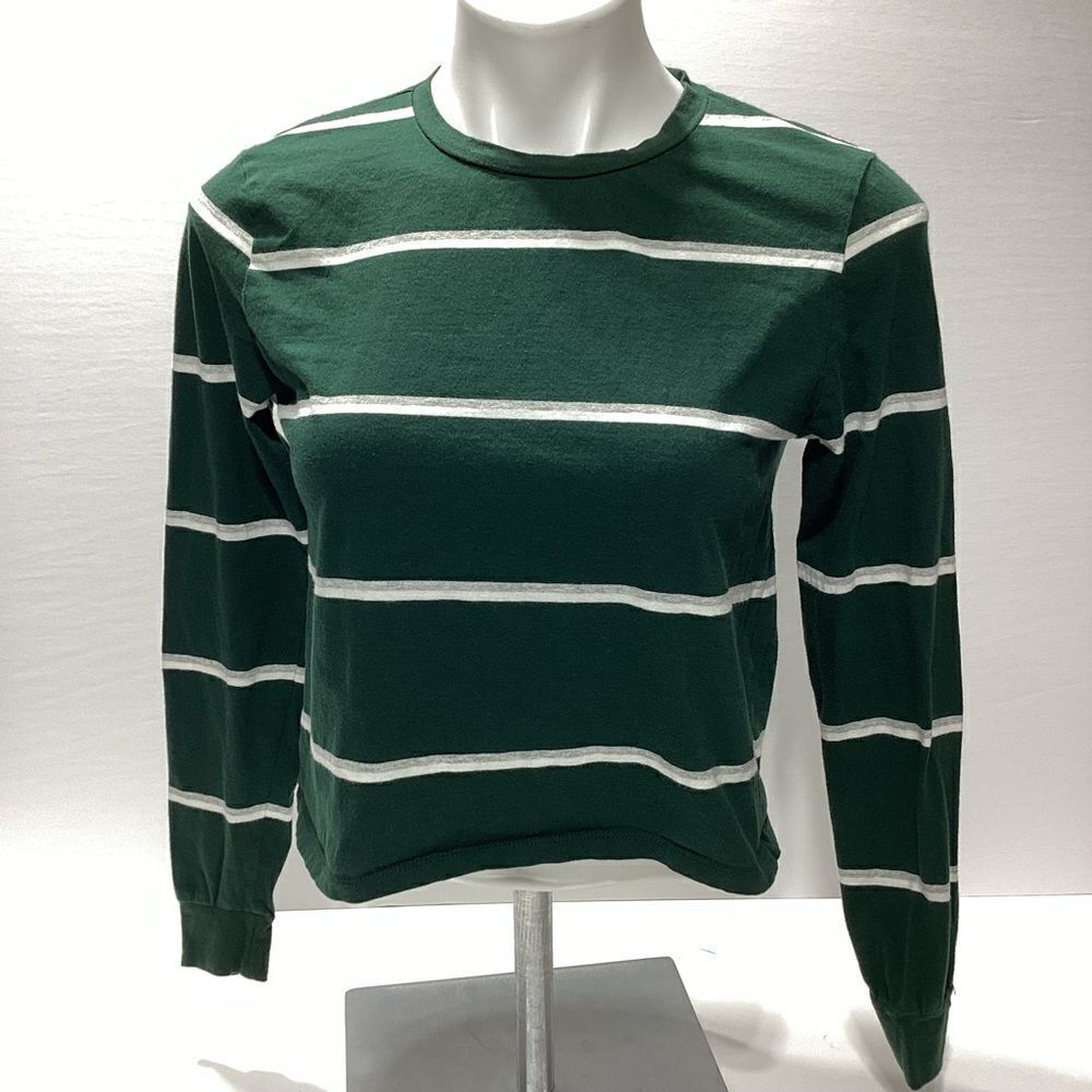 Destined Brand Long Sleeve Crop Shirt